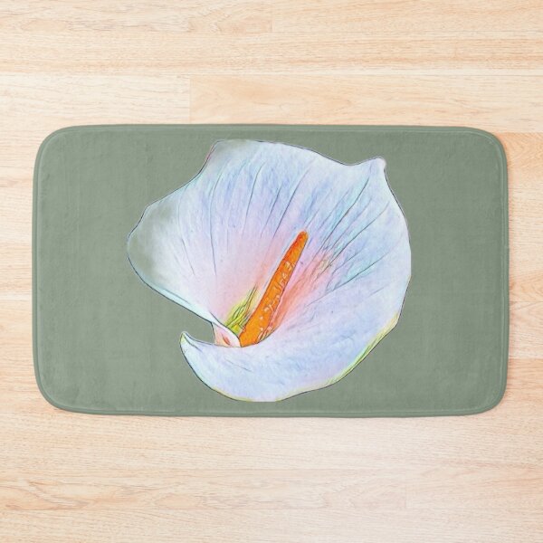 Item preview, Isolated White Calla Lily Minimalist Botanical Graphic Cutout designed and sold by BalkanBloomArt.