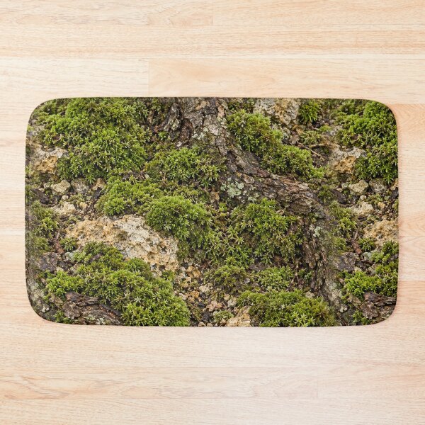 Item preview, Forest Moss and Bark Texture – Natural Woodland Pattern designed and sold by Bodique.