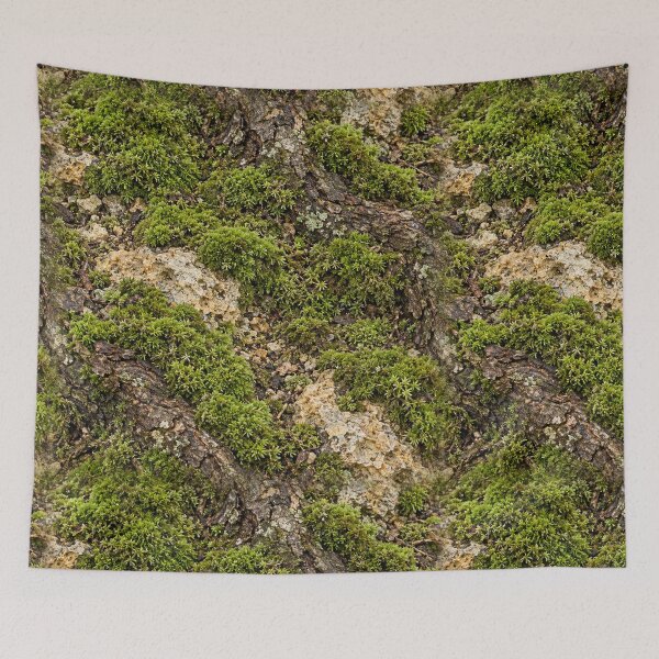 Item preview, Forest Moss and Bark Texture – Natural Woodland Pattern designed and sold by Bodique.