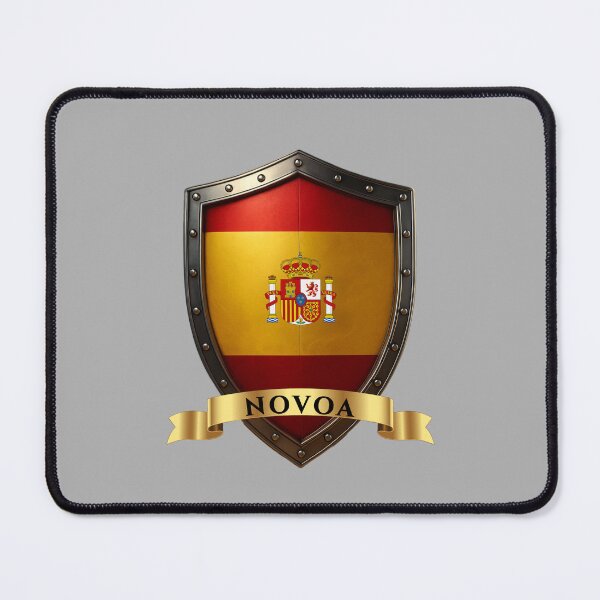 Item preview, Novoa Spanish Heritage Crest Shield designed and sold by Highlandkings.