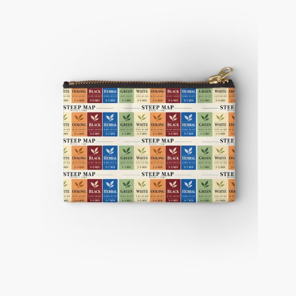Item preview, Steep Map – Tea Brewing Guide Mug designed and sold by astersgraphics.