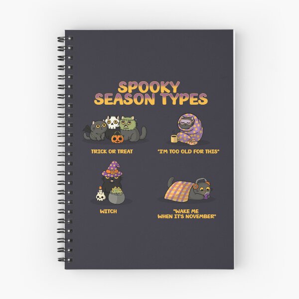 Item preview, Spooky Season Types – Funny Halloween Cats designed and sold by Freecheese.