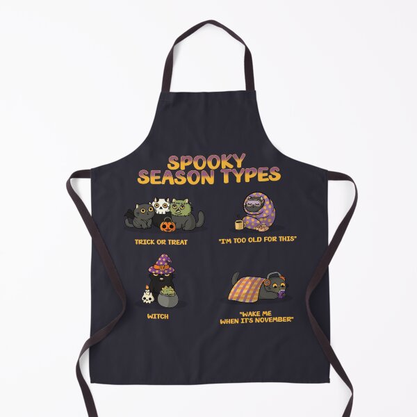 Item preview, Spooky Season Types – Funny Halloween Cats designed and sold by Freecheese.