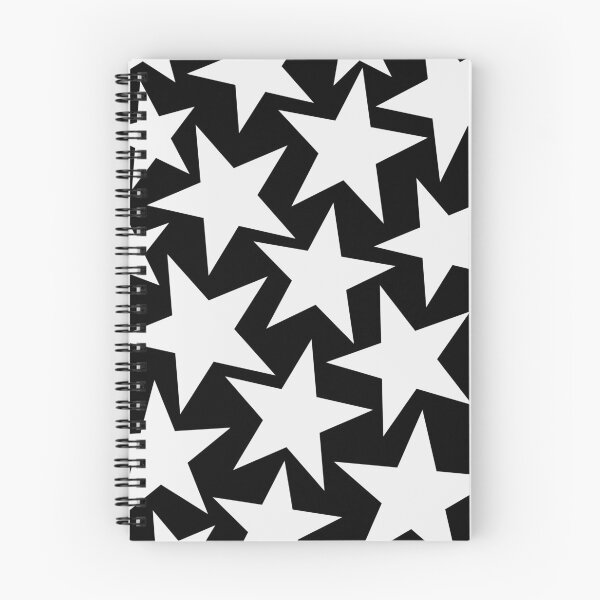 Item preview, Large Stars Gray and Black designed and sold by Jeallan Designs.
