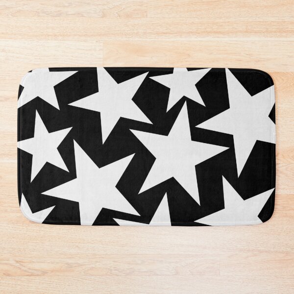 Item preview, Large Stars Gray and Black designed and sold by Jeallan Designs.