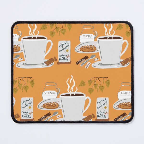 Item preview, Finnish Fall Coffee and Cinnamon Roll designed and sold by KaroLeenaDesign.