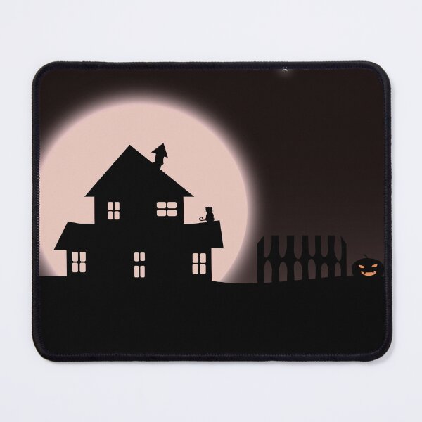 Item preview, Halloween Night Spooky House designed and sold by SuzanaTArt.