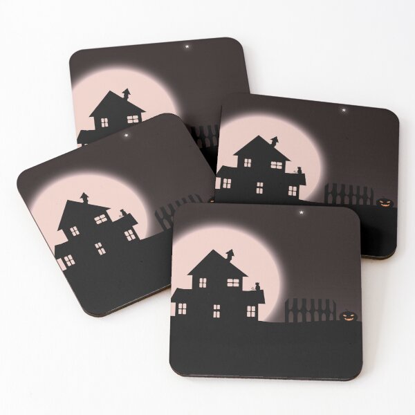 Item preview, Halloween Night Spooky House designed and sold by SuzanaTArt.