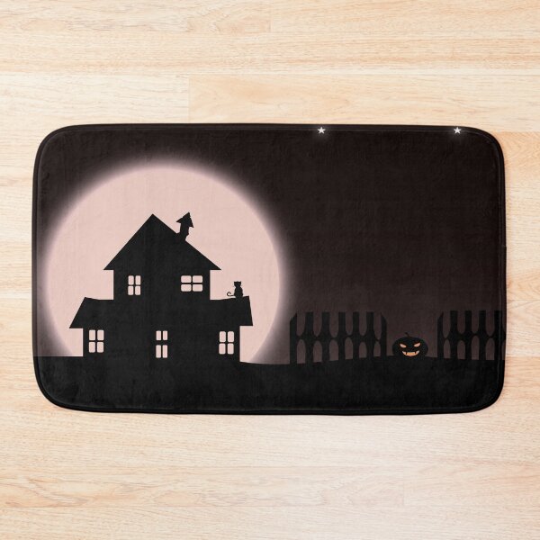 Item preview, Halloween Night Spooky House designed and sold by SuzanaTArt.