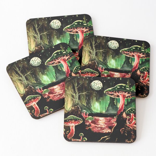 Item preview, Zenphyr - World of Giant Green Mushrooms designed and sold by DreamTrek.