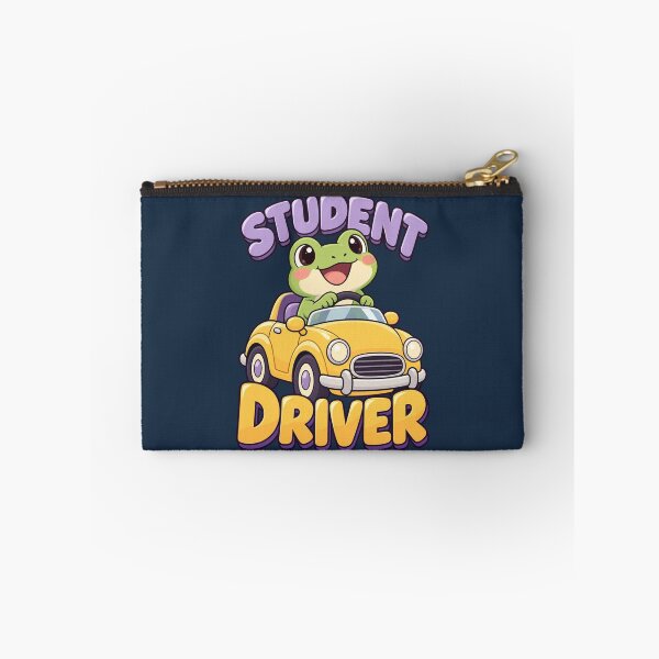 Item preview, Student Driver Cute Frog Beginner designed and sold by PunchDrop.