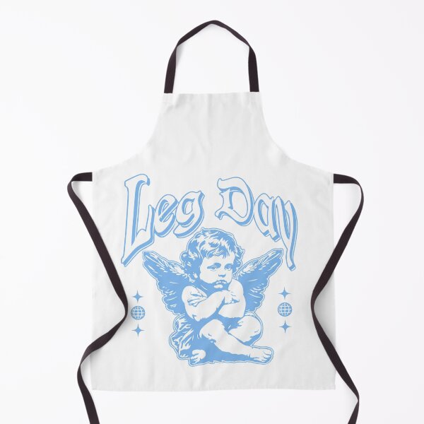 Item preview, Leg Day Angel Vintage Gym Aesthetic Graphic Tee designed and sold by snnflower.