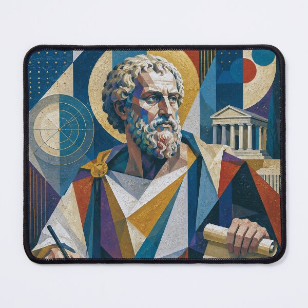 Item preview, Aristotle Philosophy Painting – Ancient Greek Philosopher designed and sold by GalleryKauffeld.