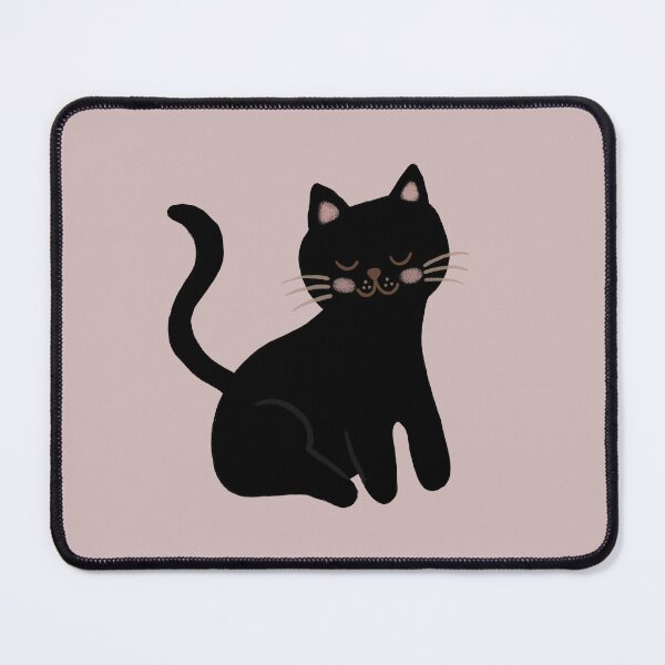 Item preview, black cat hand drawn designed and sold by sarahsdesigns02.