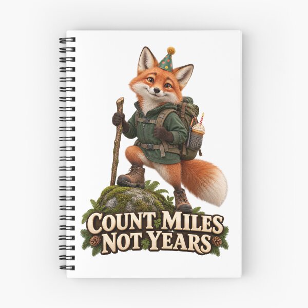 Item preview, Birthday Miles Not Years Fox designed and sold by TrendTribeTP.