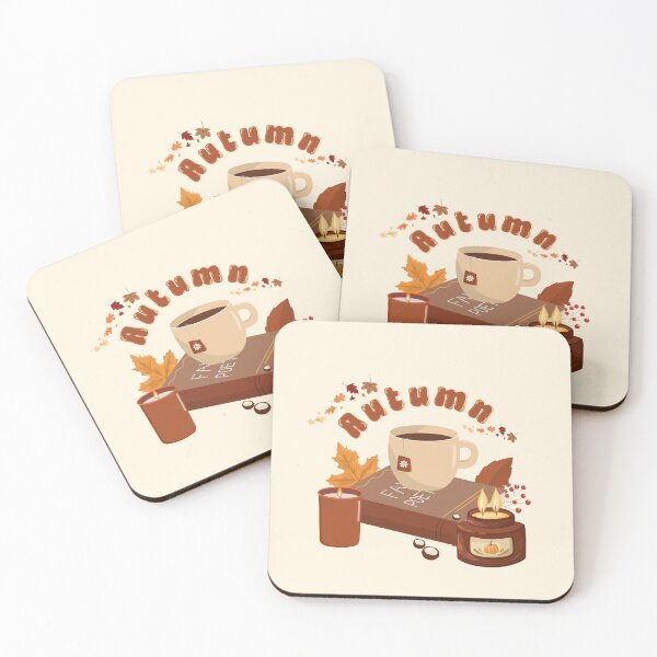 Item preview, Autumn Bookworm Cozy Tea and Candlelight Aesthetic designed and sold by Kriz-Kove.