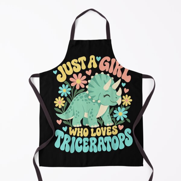 Item preview, Just a Girl Who Loves Triceratops designed and sold by TadeoNivar.