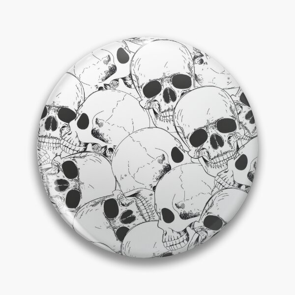 Item preview, Vintage Hand-Drawn Human Skulls Seamless Pattern designed and sold by interdesigner.