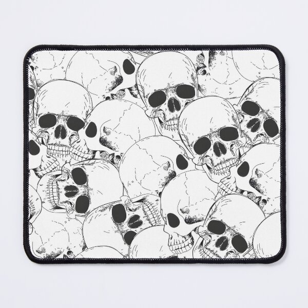Item preview, Vintage Hand-Drawn Human Skulls Seamless Pattern designed and sold by interdesigner.