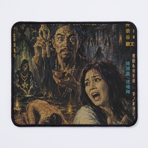 Item preview, vintage hong kong  horror poster designed and sold by aliraweb.