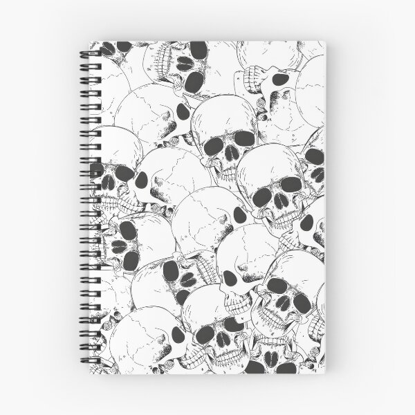Item preview, Vintage Hand-Drawn Human Skulls Seamless Pattern designed and sold by interdesigner.