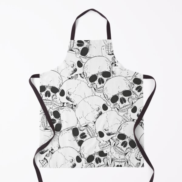 Item preview, Vintage Hand-Drawn Human Skulls Seamless Pattern designed and sold by interdesigner.