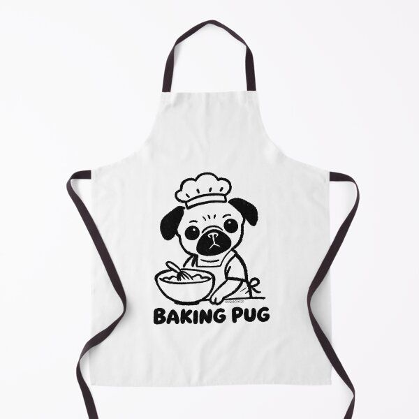 Item preview, Baking Pug designed and sold by PickledjoArt.