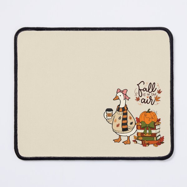 Item preview, Fall Is In The Air Cute Goose Pink Bow designed and sold by Kriz-Kove.