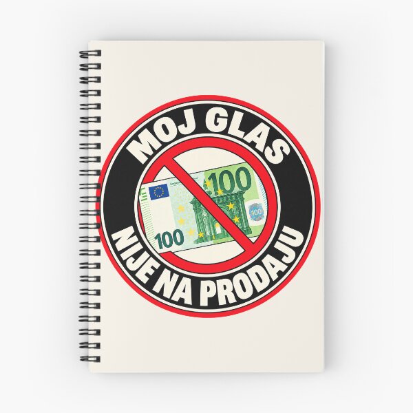 Item preview, ⭐ MY VOTE IS NOT FOR SALE ⭐ - EUR - EURO -  CROATIAN - MOJ GLAS NIJE NA PRODAJU designed and sold by WheelieGdArt.
