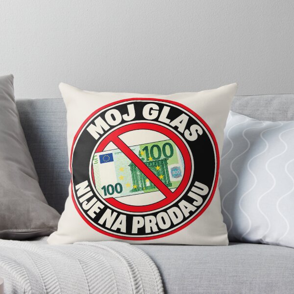 Item preview, ⭐ MY VOTE IS NOT FOR SALE ⭐ - EUR - EURO -  CROATIAN - MOJ GLAS NIJE NA PRODAJU designed and sold by WheelieGdArt.