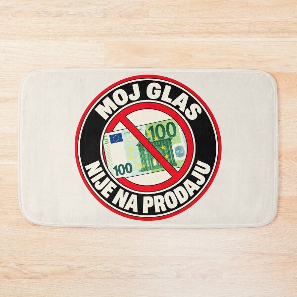 Item preview, ⭐ MY VOTE IS NOT FOR SALE ⭐ - EUR - EURO -  CROATIAN - MOJ GLAS NIJE NA PRODAJU designed and sold by WheelieGdArt.