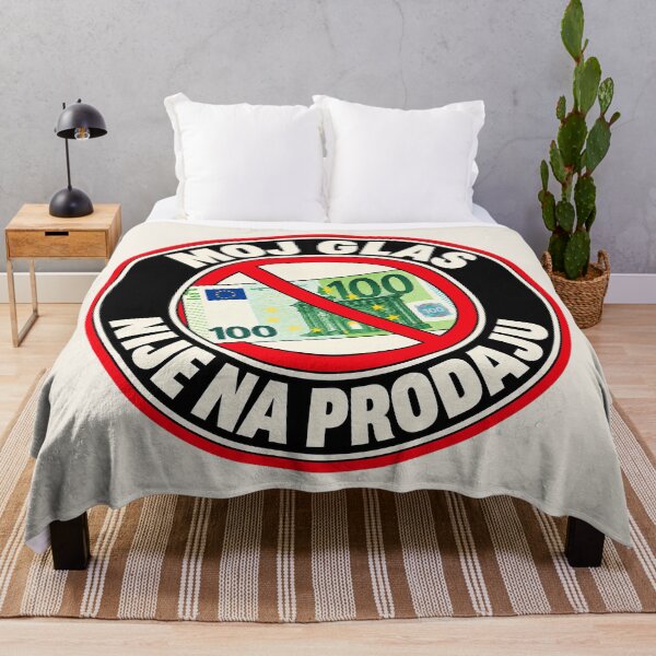 Item preview, ⭐ MY VOTE IS NOT FOR SALE ⭐ - EUR - EURO -  CROATIAN - MOJ GLAS NIJE NA PRODAJU designed and sold by WheelieGdArt.