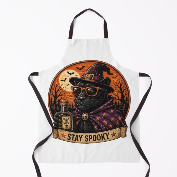 Item preview, Spooky Halloween black panther  designed and sold by JonysCreativeDesigns.