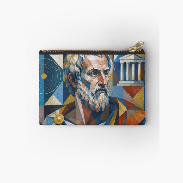 Item preview, Aristotle Philosophy Illustration – Ancient Greek Philosopher, Wisdom and Knowledge designed and sold by GalleryKauffeld.