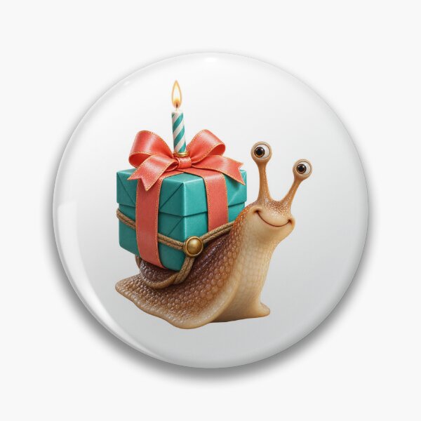 Item preview, Wish Delivery Birthday Snail designed and sold by TrendTribeTP.