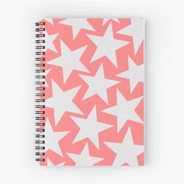 Item preview, Large Stars Gray and Pink designed and sold by Jeallan Designs.