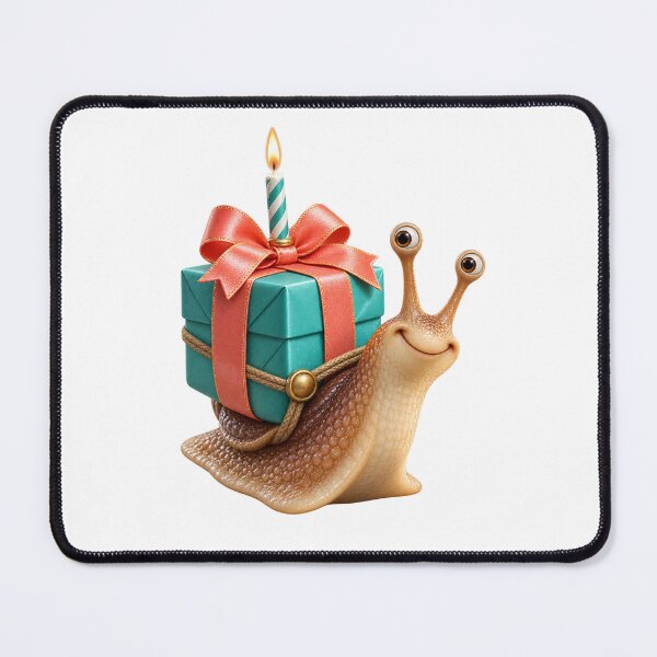 Item preview, Wish Delivery Birthday Snail designed and sold by TrendTribeTP.