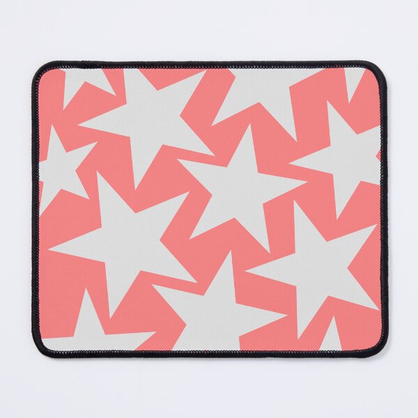 Item preview, Large Stars Gray and Pink designed and sold by Jeallan Designs.