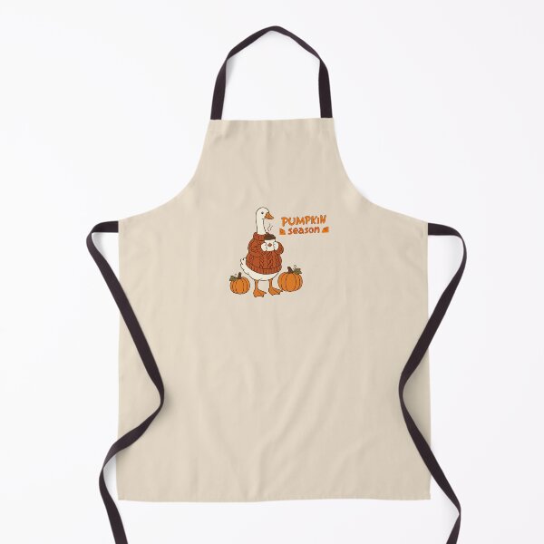 Item preview, Pumpkin Season Cute Goose in Cable Knit Sweater designed and sold by Kriz-Kove.