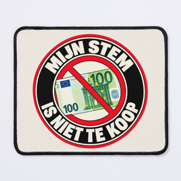 Item preview, ⭐ MY VOTE IS NOT FOR SALE ⭐ - EUR - EURO - DUTCH - MIJN STEM IS NIET TE KOOP designed and sold by WheelieGdArt.