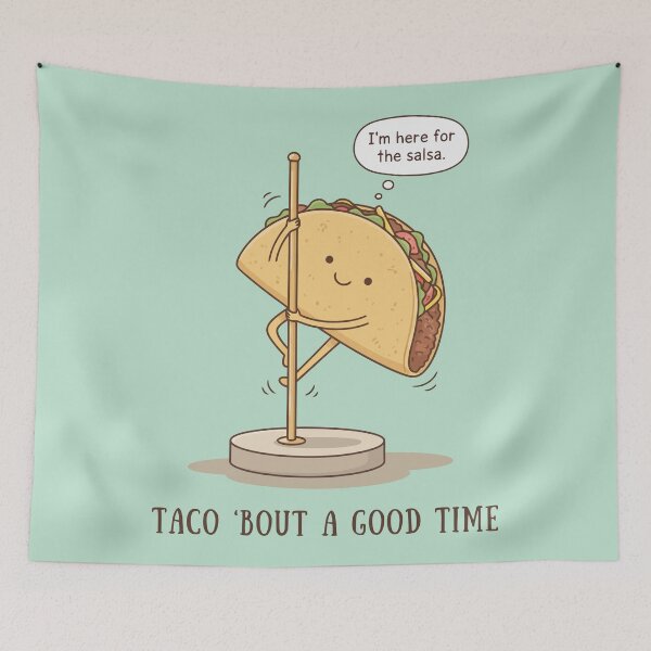 Item preview, Taco Pole Dancer designed and sold by Amir Faysal.