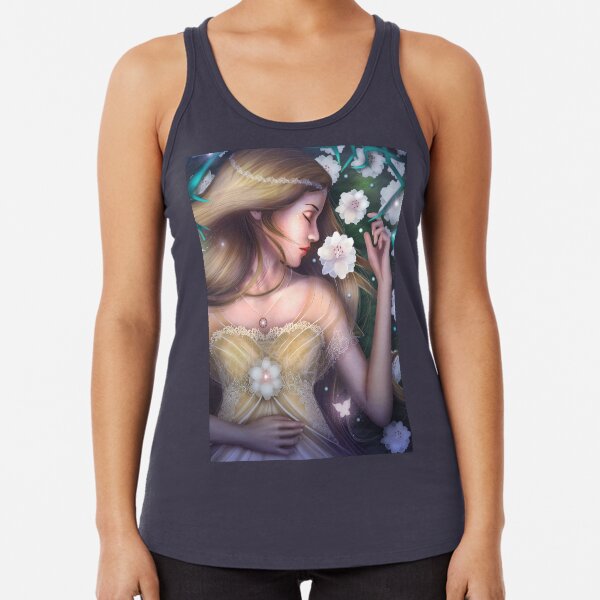 Sleeping Beauty Racerback Tank Top