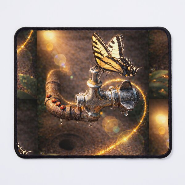 Item preview, Golden Butterfly and Ladybugs designed and sold by Kimberly Palmer.