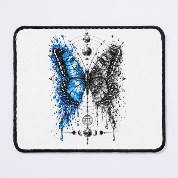 Item preview, Cosmic Butterfly Lunar Transformation Art designed and sold by ODDLUME CLUB.