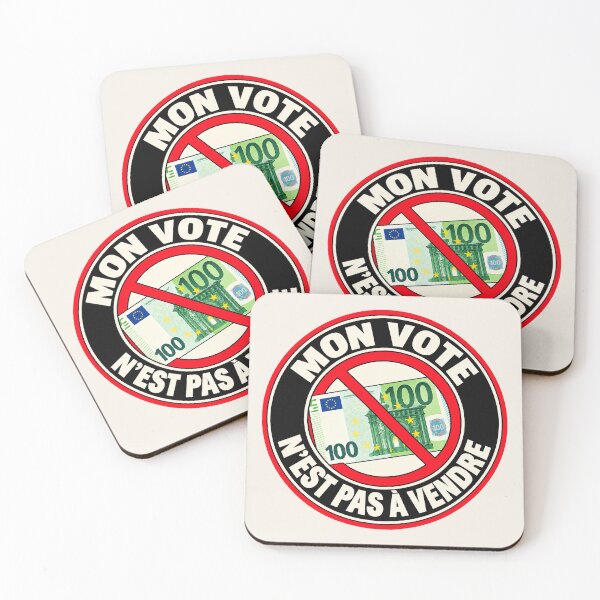 Item preview, ⭐ MY VOTE IS NOT FOR SALE ⭐ - EUR - EURO -  FRENCH - MON VOTE N’EST PAS À VENDRE designed and sold by WheelieGdArt.