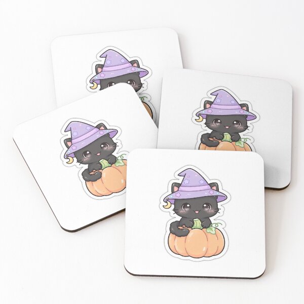 Item preview, Kawaii Halloween cat designed and sold by koreanstuffshop.