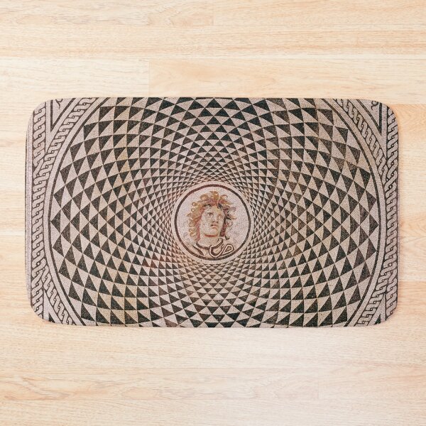 Item preview, Roman Medusa Mosaic Ancient Roman Art designed and sold by Retr0Tshirts.