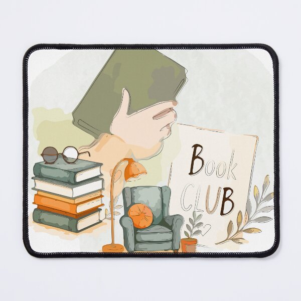 Item preview, Cozy Book Club Watercolor Vector Illustration designed and sold by maewjpho.