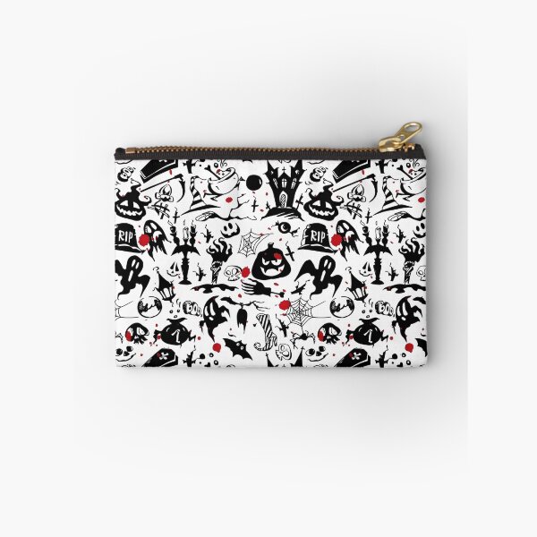 Item preview, Spooky Halloween Doodle Seamless Pattern designed and sold by interdesigner.