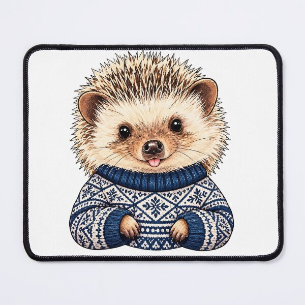 Artikelvorschau, Igel mit Norwegerpullover entworfen und verkauft von Zeewind.